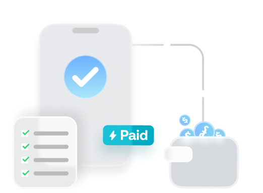 Get paid upfront