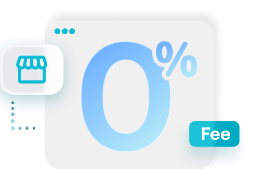 Zero fee